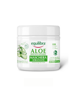 Equilibra Mascarilla Capilar Hidratante de Aloe Vera para el Crecimiento del Cabello - 1