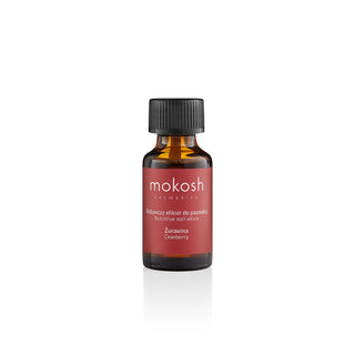 Elixir nutritivo para uñas Arándano rojo con vitaminas E y A Mokosh