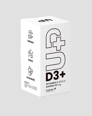 Suplemento Up D3 + Vitamina D3 junto con magnesio UP Health Pharma 60 cápsulas - 1