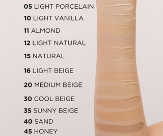Lujosa base de maquillaje que se adapta a la piel n.º 16 Beige Claro Wonder Match Eveline