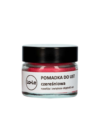 Barra de labios de cereza calmante y protectora con complejo La-Le para aumentar el tamaño de los labios - 1