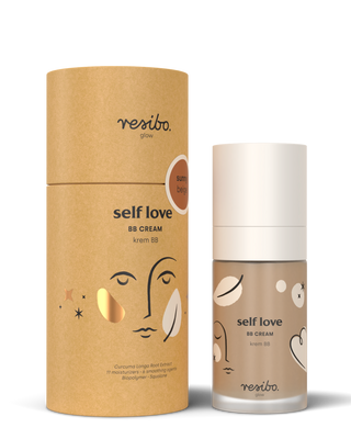 Crema BB facial natural y ecológica Self Love en tono Sunny Beige 30 ml Resibo - 2