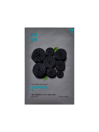 Mascarilla facial de láminas de algodón con extracto de carbón Pure Essence Holika Holika - 1