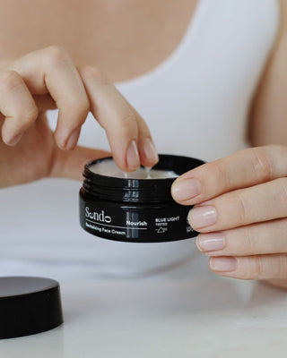 Crema facial revitalizante para pieles maduras o estresadas Sendo - 2