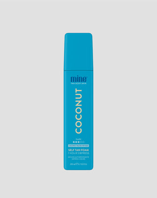 Espuma hidratante y autobronceadora Coconut Water Self Tan Foam con agua de coco TanExpert - 1