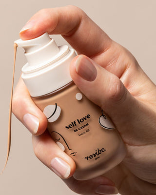 Crema BB facial natural y ecológica Self Love en el tono Beige Natural 30 ml Resibo - 2