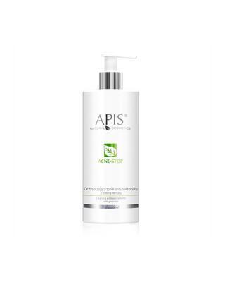 Tónico limpiador antibacteriano con té verde Acne-Stop Apis - 1