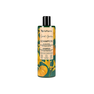 Champú para cabello debilitado por tratamientos químicos con aceite de semillas de calabaza Vis Plantis