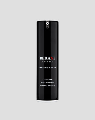 Crema de afeitar para hombre con aceite de aguacate y escualeno suavizante para el vello facial Berani - 1