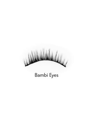 Pestañas postizas en tiras 2D reutilizables, suaves y ligeras Bambi Eyes Bamm!Lashes - 2