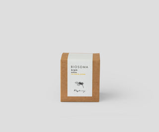 Crema facial con frambuesa y ácido hialurónico nutritiva e hidratante Biosoma - 2