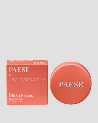 Colorete en crema tono coral Blush kissed 02 Paese - 2