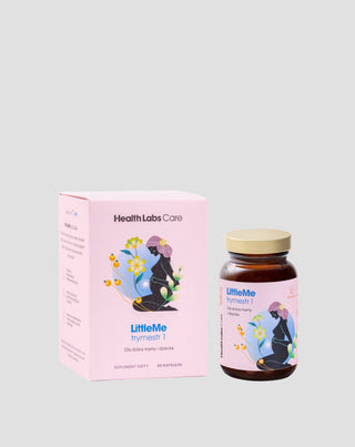 Suplemento para el correcto desarrollo del embarazo LittleMe trismestre 1 Health Labs Care 60 cápsulas - 1