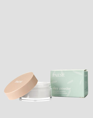 Polvo suelto facial de arroz matificante para todo tipo de pieles, especialmente las grasas Paese - 1