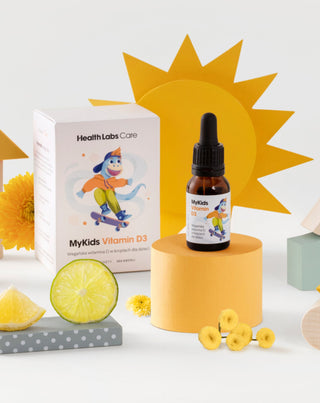 Gotas veganas de vitamina D para niños MyKids Vitamin D3 Health Labs Care
