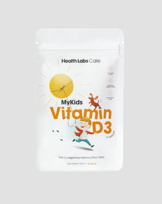 Vitamina D vegana para niños MyKids Vitamin D3 en Health Labs Care Gummies 60 piezas - 1