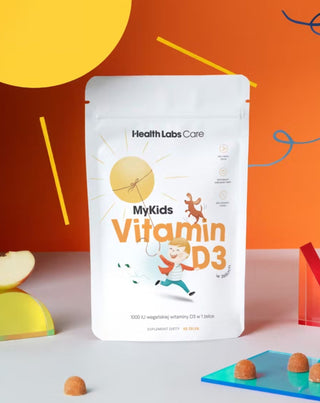 Vitamina D vegana para niños MyKids Vitamin D3 en Health Labs Care Gummies 60 piezas - 2