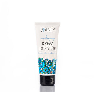 Crema hidratante para pies con diente de león para pieles ásperas y secas Vianek - 1