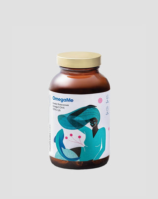 Sumplemento dietético con ácidos grasos Omega 3 EPA y DHA de pescado OmegaMe Health Labs Care 60 cápsulas - 1