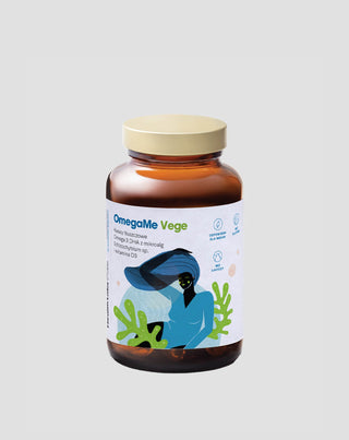 Suplemento dietético con ácidos grasos omega OmegaMe Vege Health Labs Care 60 cápsulas - 1