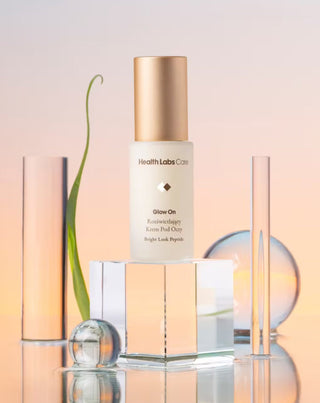 Crema iluminadora de contorno de ojos Glow On reduce las ojeras y la hinchazón Health Labs Care