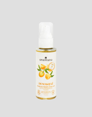 Orientana aceite desmaquillante de ojos y rostro naranja dorada y tsubaki - 1