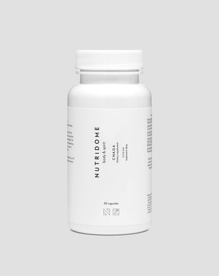 Chaga para la resistencia, el funcionamiento del sistema digestivo y nervioso suplemento dietético Nutridome 60 unidades._1 - 1