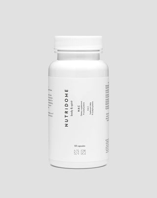 NAC N-acetilcisteína fuerte antioxidante regeneración apoyo suplemento dietético Nutridome 60 cápsulas - 1