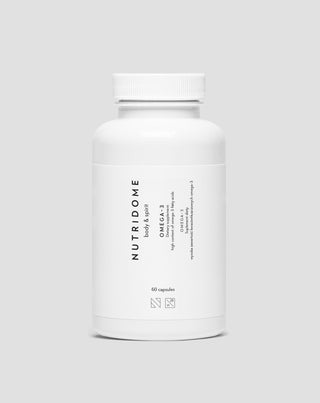 Omega-3 Nutridome para la favorecer el sistema inmunitario y el buen funcionamiento del cerebro, el corazón y la visión 60 cápsulas - 1