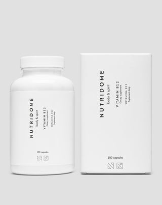 Nutridome vitamina B12 para la inmunidad, la fatiga y la función del sistema nervioso 180 cápsulas - 3