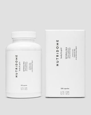 Comprimidos de alga espirulina para depurar el organismo Nutridome 180 cápsulas - 2