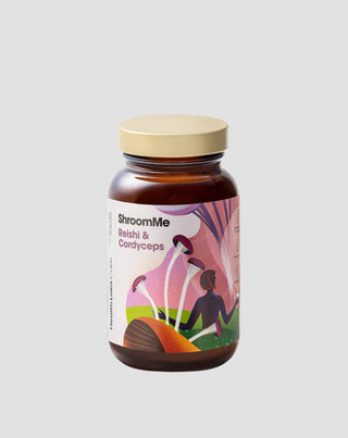 Suplemento para potenciar la concentración ShroomMe & Chaga Health Labs Care