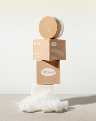 Polvo suelto mineral para contorno de ojos Puff Cloud suavizante y nivelador de los signos de la edad Paese - 2