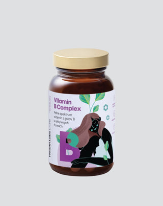 Complejo vitamínico del grupo B sin gluten ni lactosa Complex Health Labs Care 60 cápsulas - 1