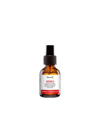 Tónico facial cítrico con ácidos AHA, aceites naturales y niacinamida Acerola Iossi