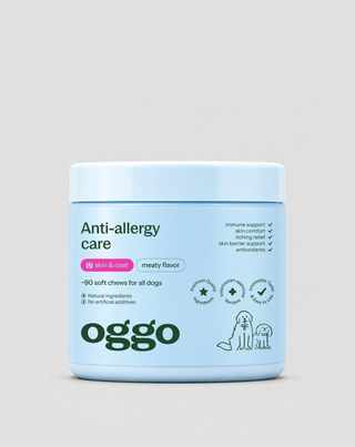 Suplemento para alergias y piel sensible para perros Anti-Allergy Care Oggo 180 g - 1