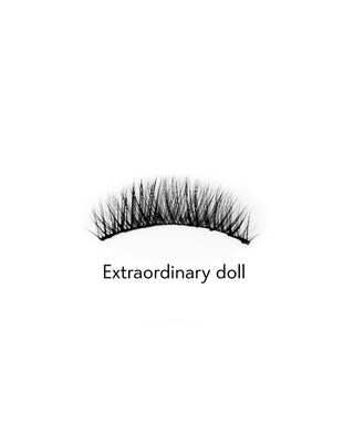 Pestañas postizas en tiras 2D reutilizables aspecto natural efecto Extraordinary Doll Bamm!Lashes