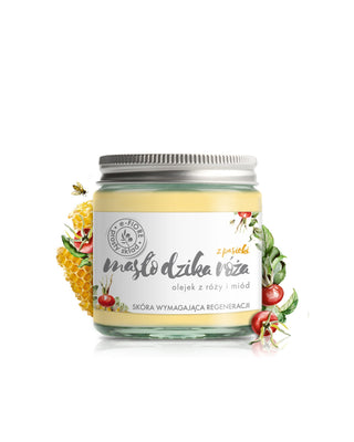 Manteca regeneradora de rosas silvestres con miel para pieles secas que necesitan revitalizarse E-Fiore - 1