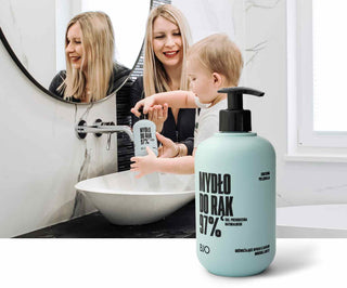 Jabón de manos líquido refrescante con extracto de pepino con aroma a brisa marina Bjo - 2