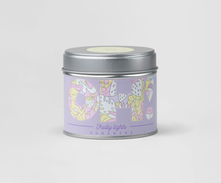 Vela decorativa perfumada 40 horas de duración con aroma del sol Fruity Lights Oh!Tomi