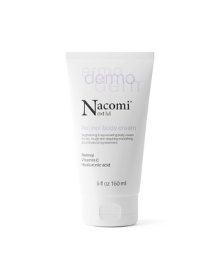 Crema corporal iluminadora y rejuvenecedora con retinol y vitamina C Nacomi Next Level Dermo
