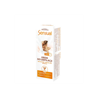 Crema depilatoria para zonas delicadas y sensibles con leche de avena Sensual Joanna - 1
