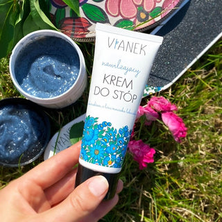 Crema hidratante para pies con diente de león para pieles ásperas y secas Vianek - 2