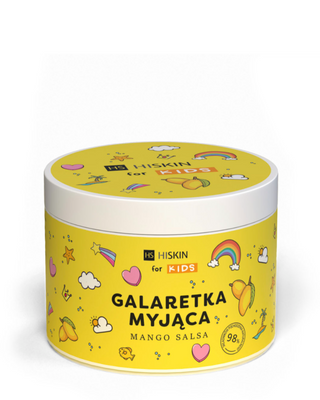 Jabón de baño para bebés Gelatina Salsa de mango amarillo HiSkin para niños - 1
