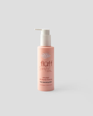 Emulsión de lavado de cara Fluff con agua de abedul, ceramidas y vitaminas C y E