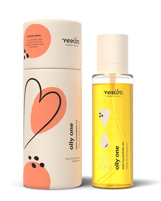 Oily One Natural Face Aceite Desmaquillante Hidratante 100 ml Resibo - 3