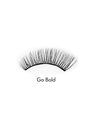 Pestañas postizas en tiras 2D reutilizables muy suaves Go Bold Bamm!Lashes - 2