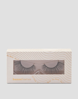 Pestañas postizas en tiras 2D reutilizables muy suaves Go Bold Bamm!Lashes - 1