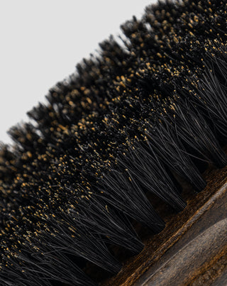 Punzón para barba de madera de haya con cerdas naturales de jabalí Monolit - 2