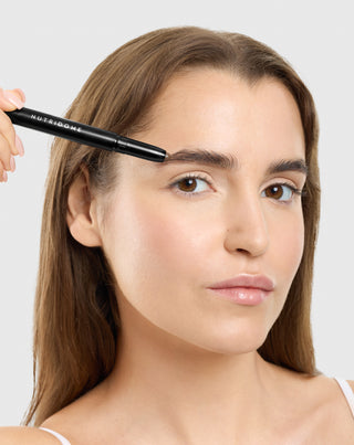 Cera fijadora para cejas marrón con aceite de ricino y efecto laminado Nutridome - 2